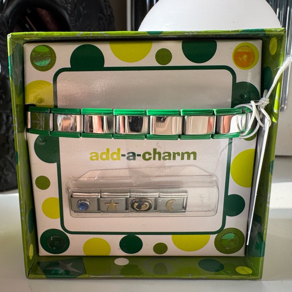 3/$15 Add-A-Link Bracelet Gift Box with Moon & Stars Charms